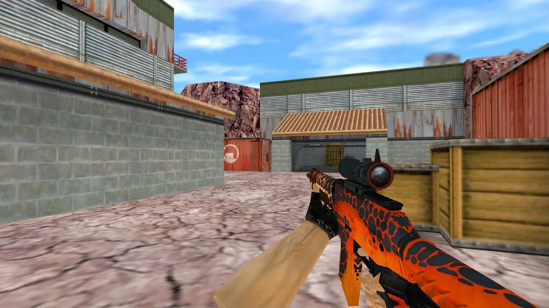 SG 553 Tiger Moth — de_nuke (first person)