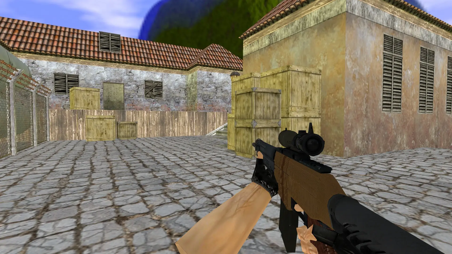 SG 553 Traveler — de_inferno (first person)