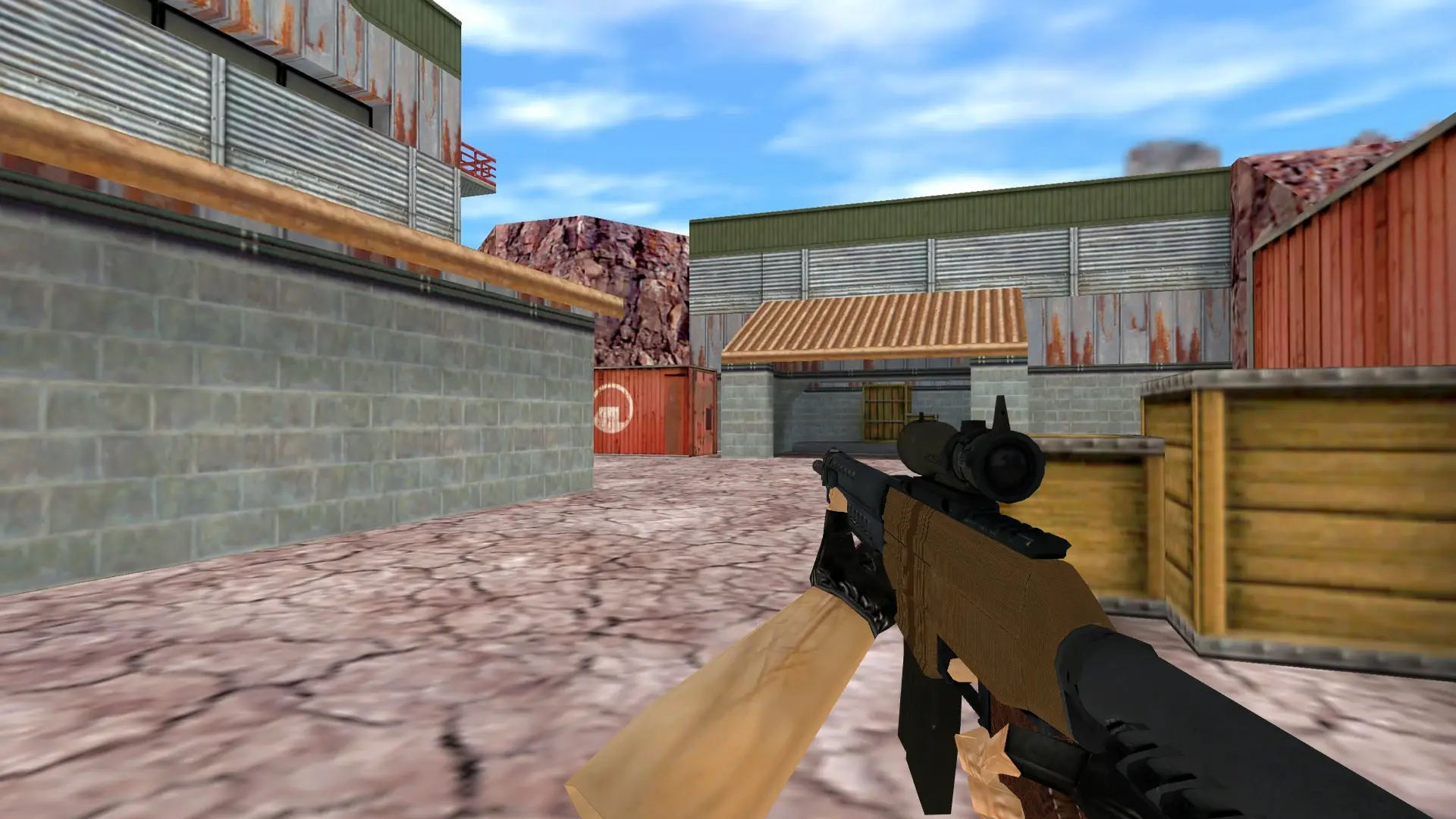 SG 553 Traveler — de_nuke (first person)