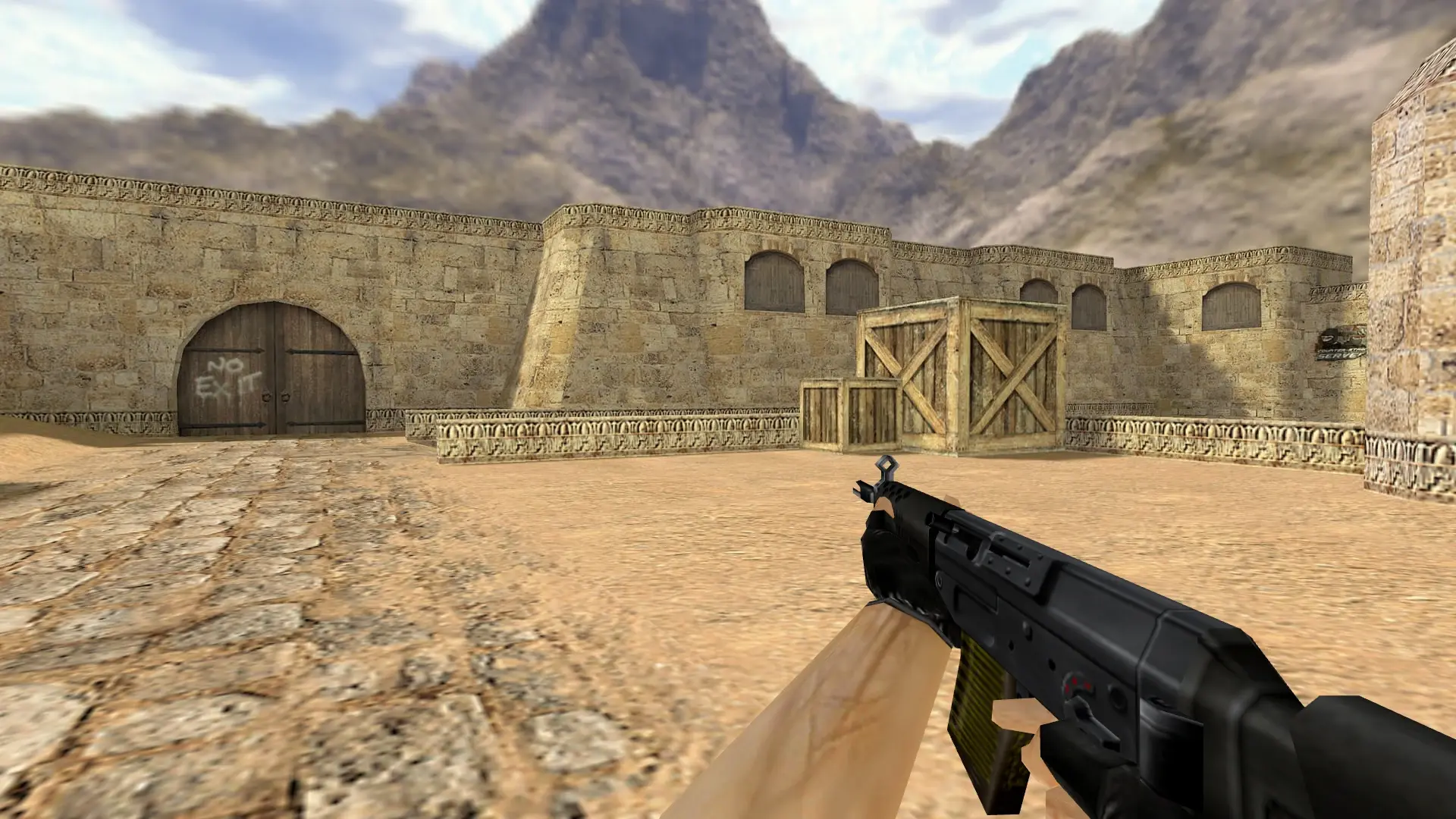 SG 552 Cut Down — de_dust2 (first person)