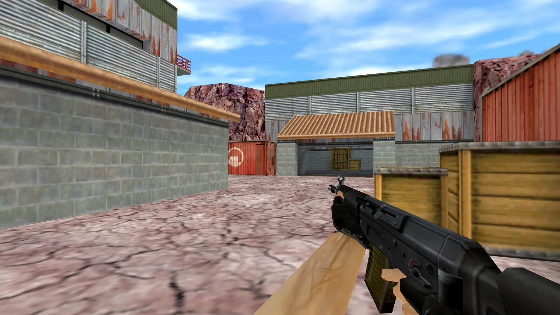 SG 552 Cut Down — de_nuke (first person)