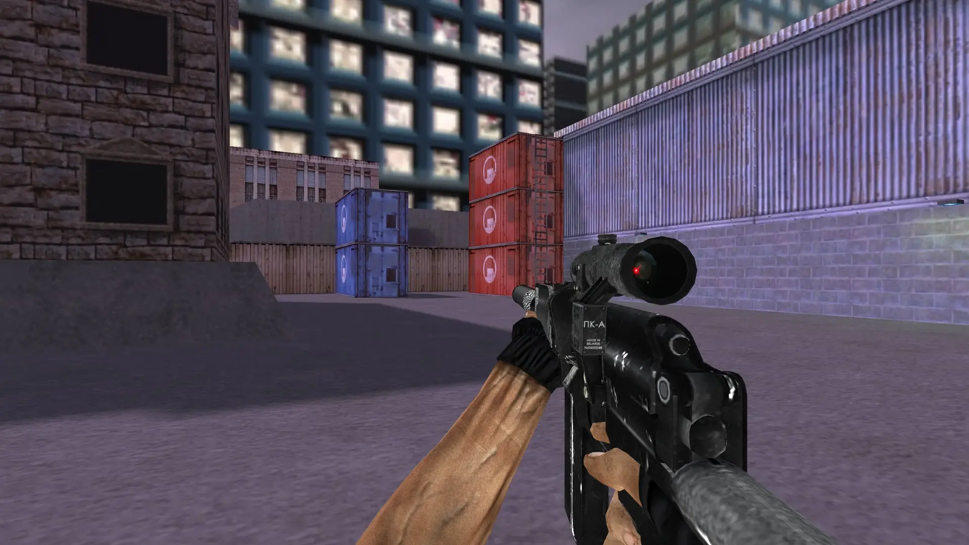 VSK-94 — cs_assault (first person)