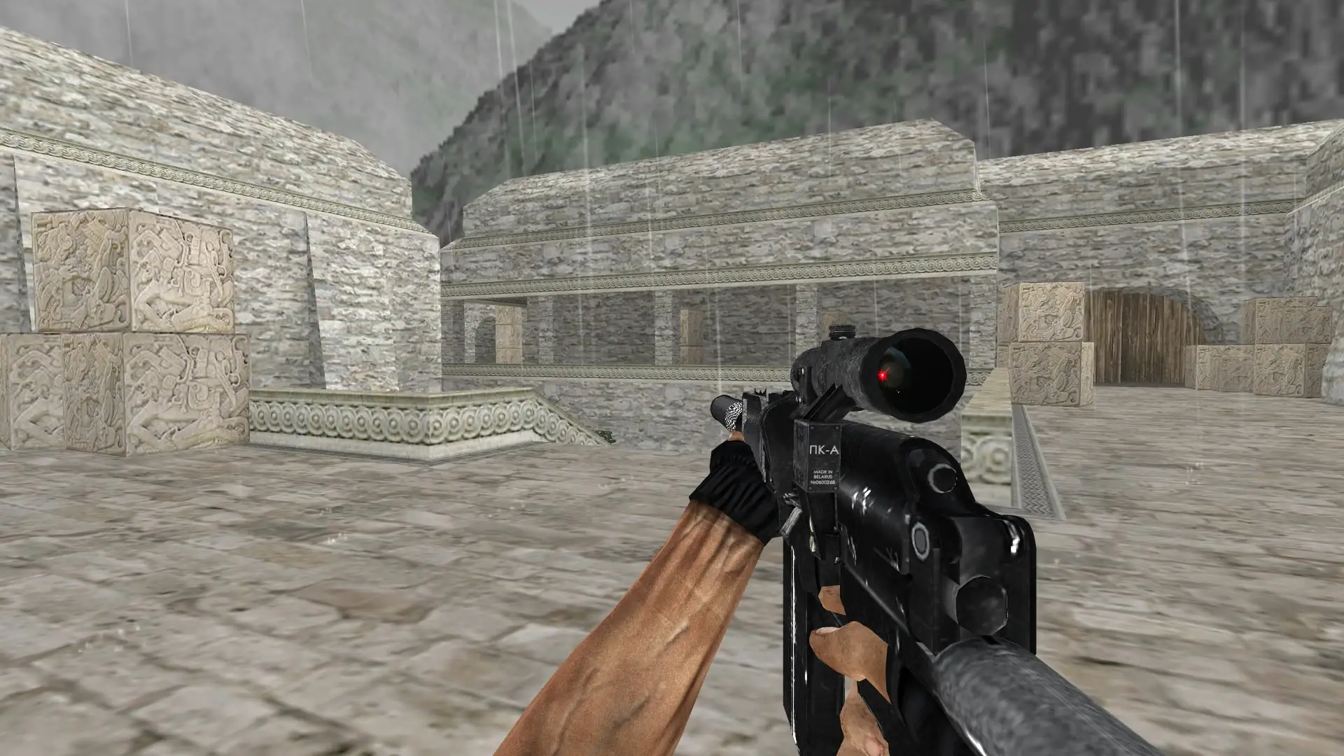 VSK-94 — de_aztec (first person)