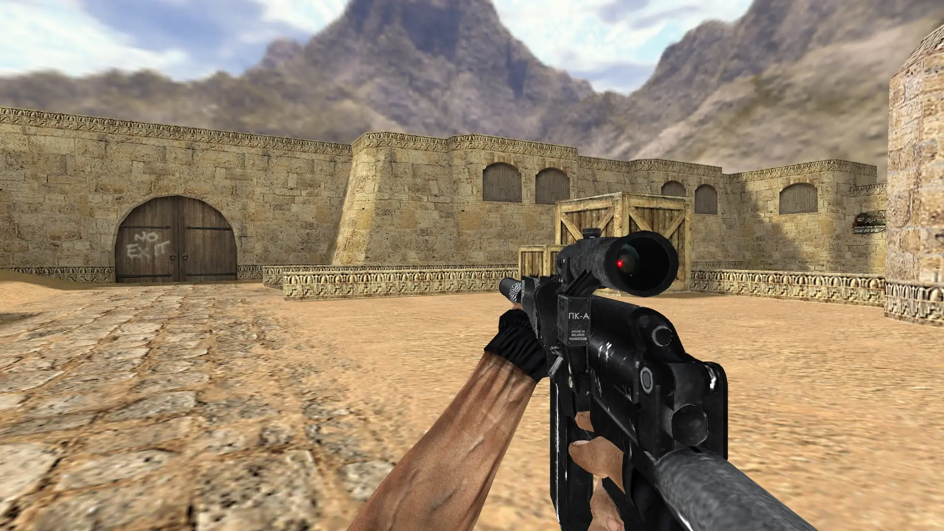 VSK-94 — de_dust2 (first person)