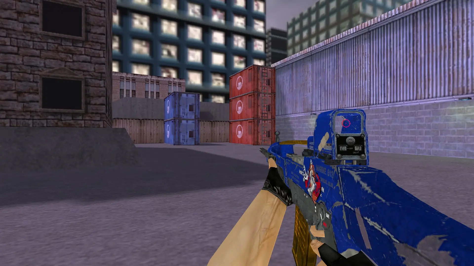 XM8 Marine — cs_assault (first person)