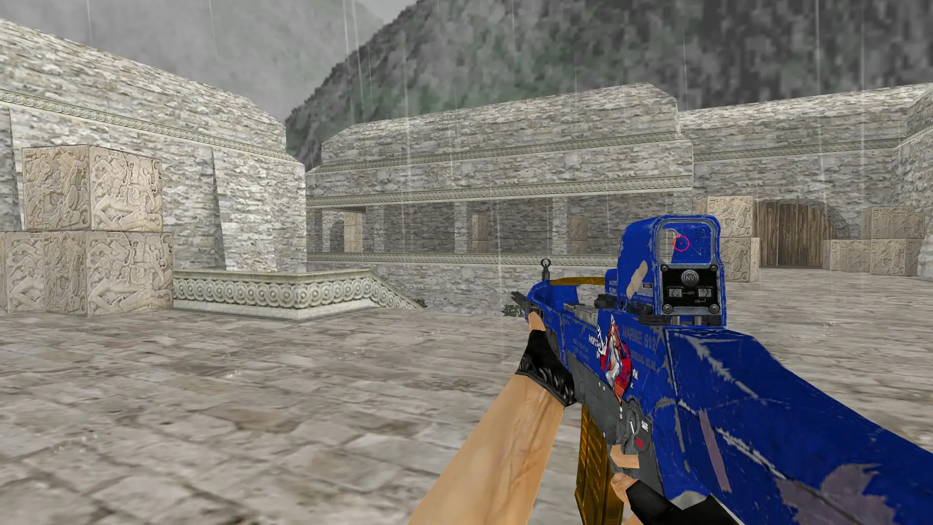 XM8 Marine — de_aztec (first person)