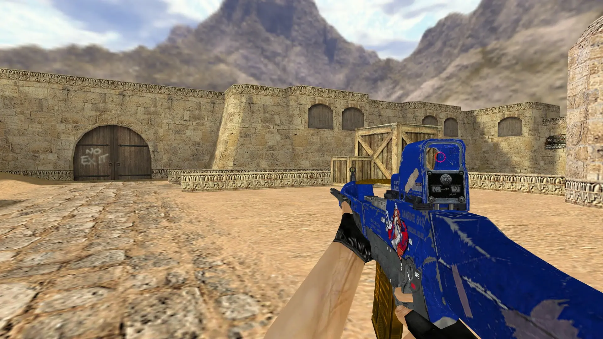 XM8 Marine — de_dust2 (first person)