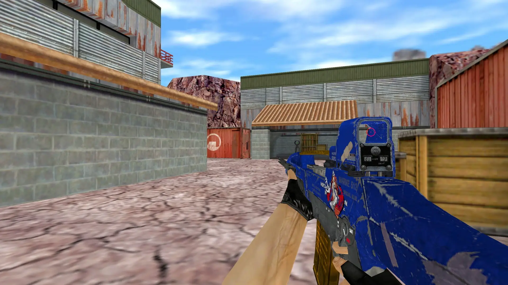 XM8 Marine — de_nuke (first person)