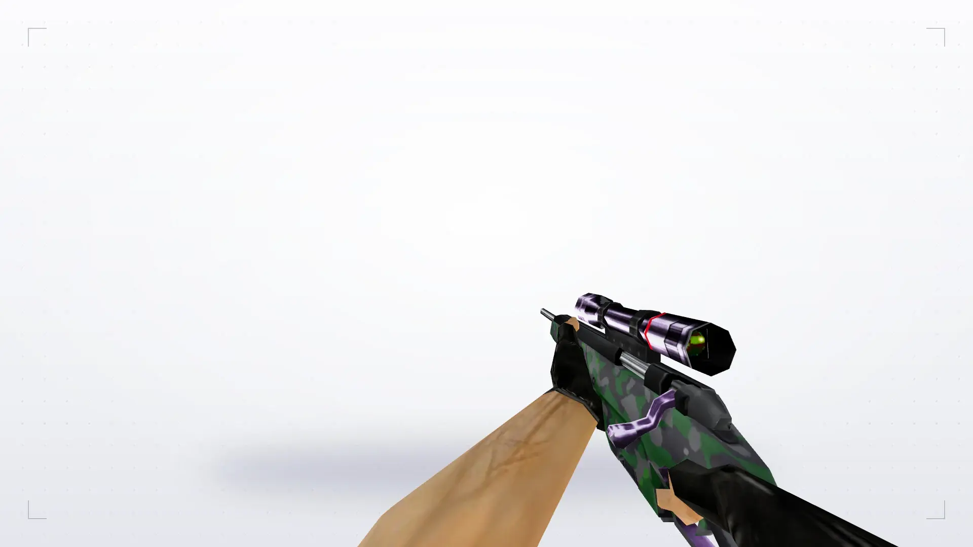 Scout Forest Camo — first person