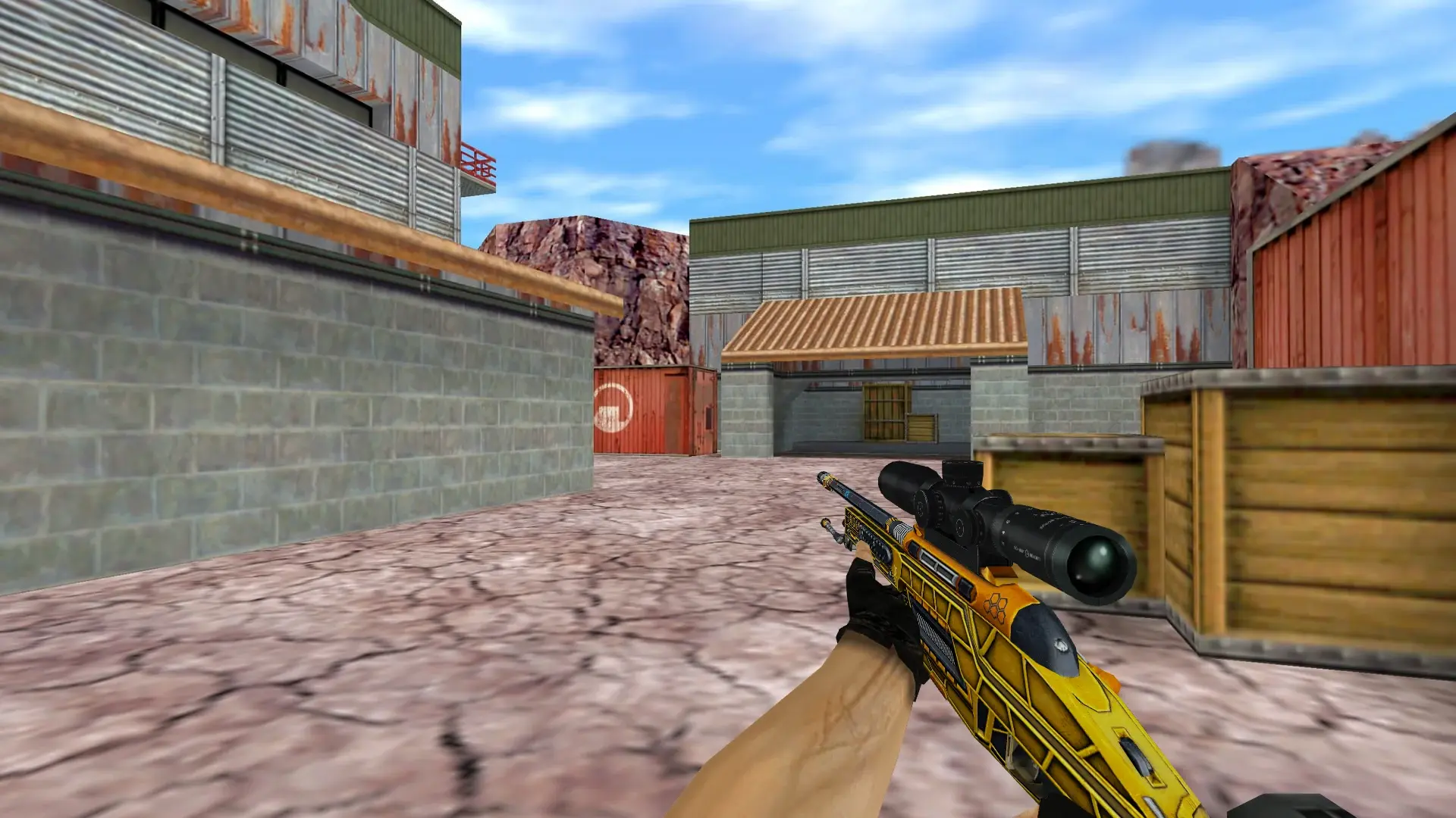SSG 08 | Big Iron — de_nuke (first person)