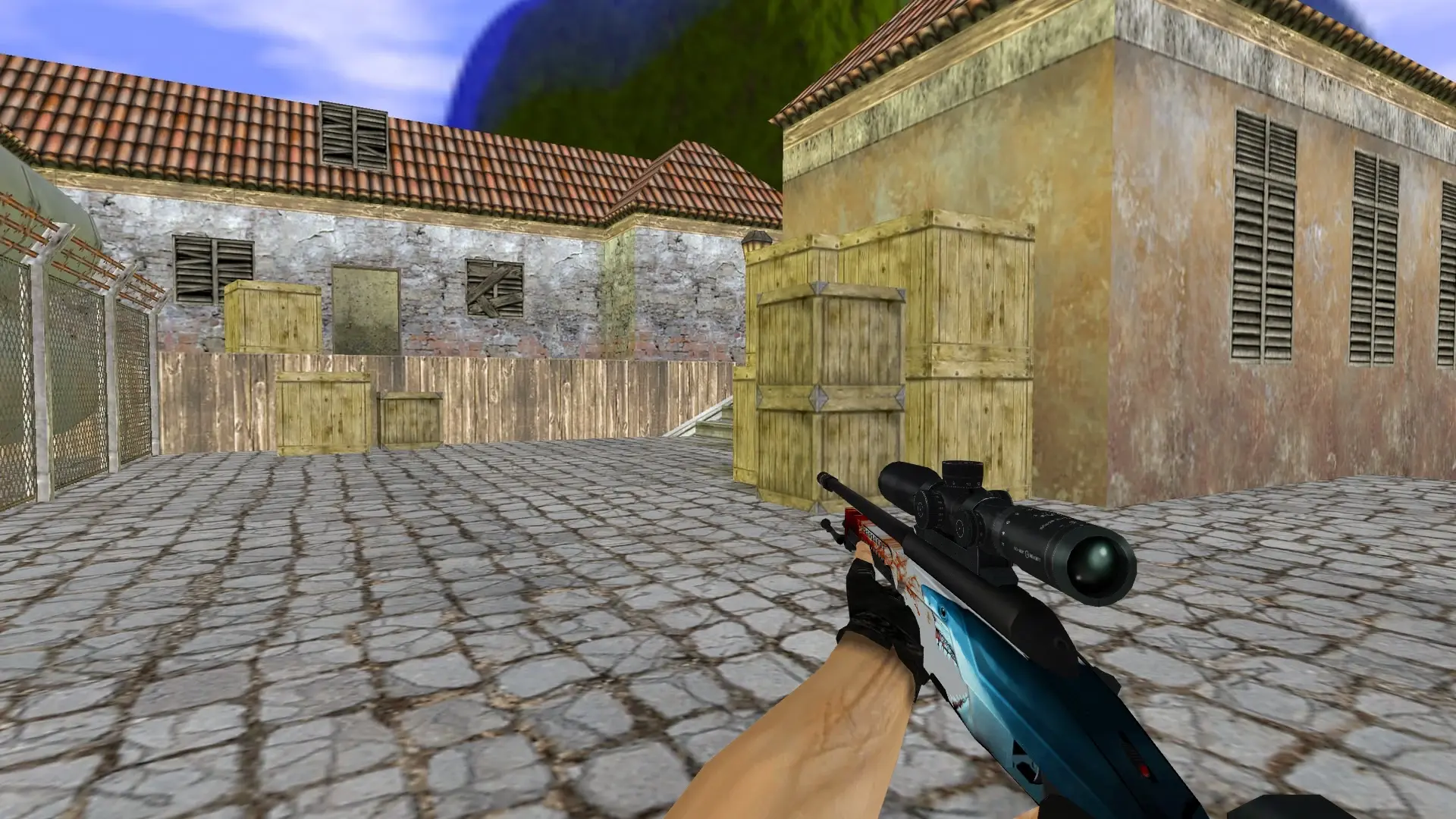 SSG 08 | Blood in the Water — de_inferno (first person)