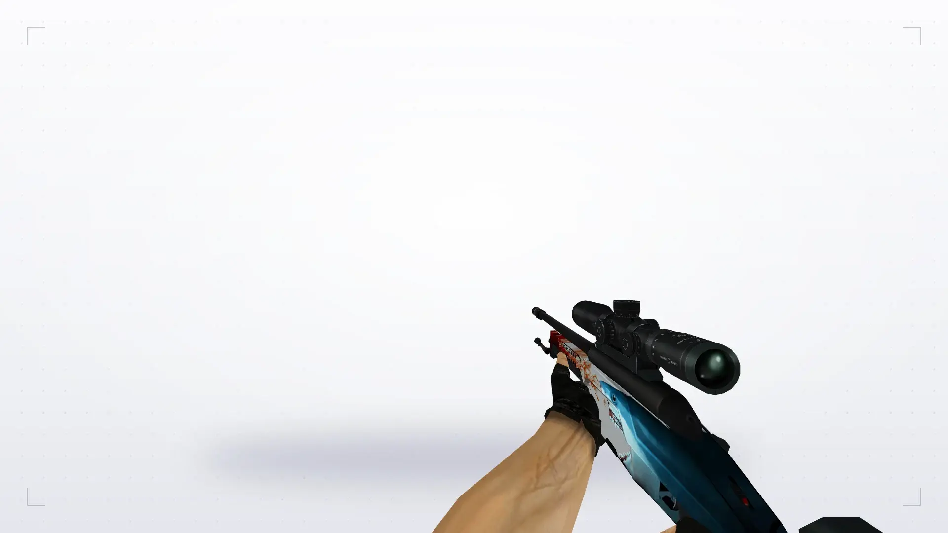 SSG 08 | Blood in the Water — first person