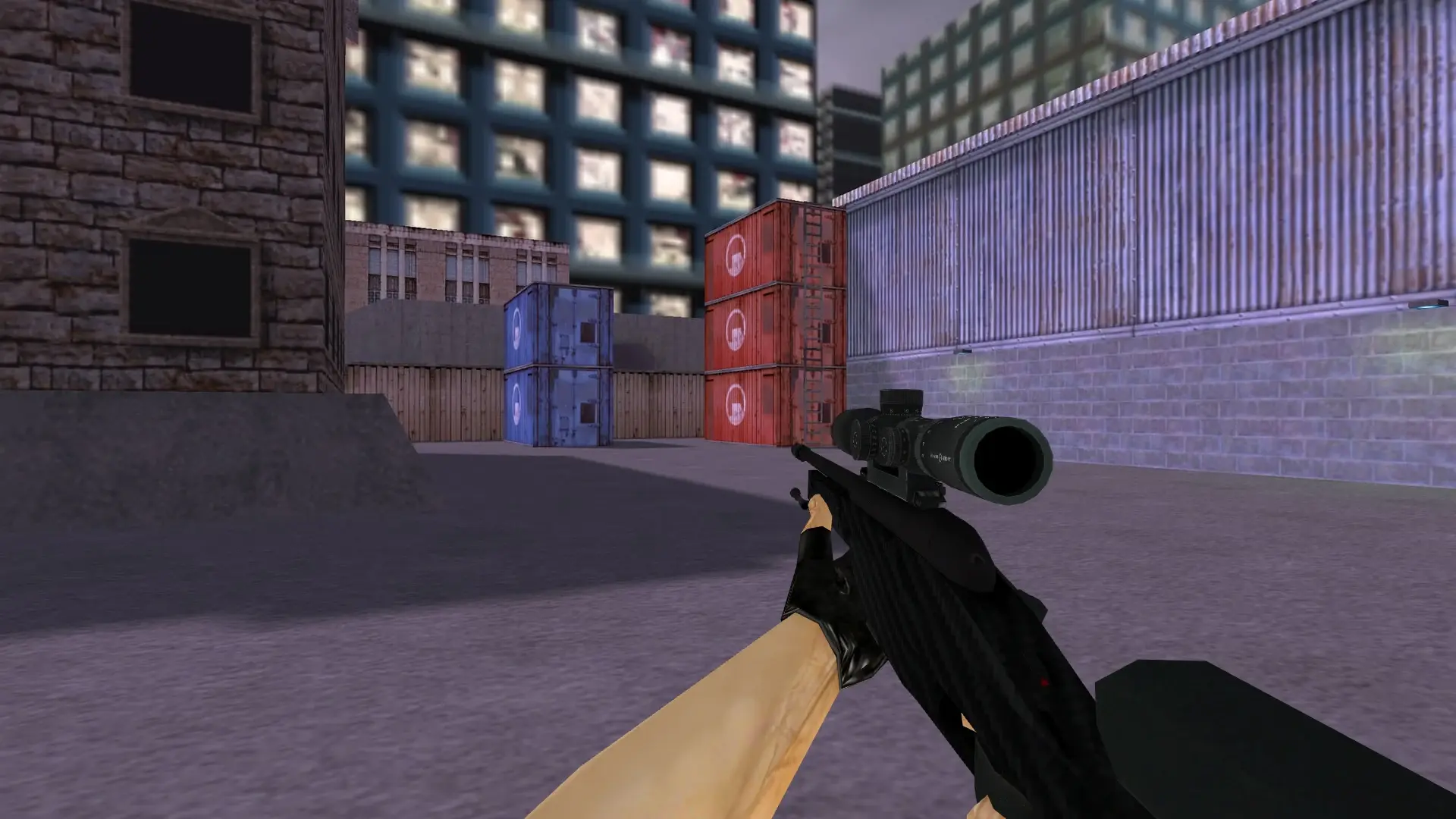 SSG 08 Carbon Fiber — cs_assault (first person)