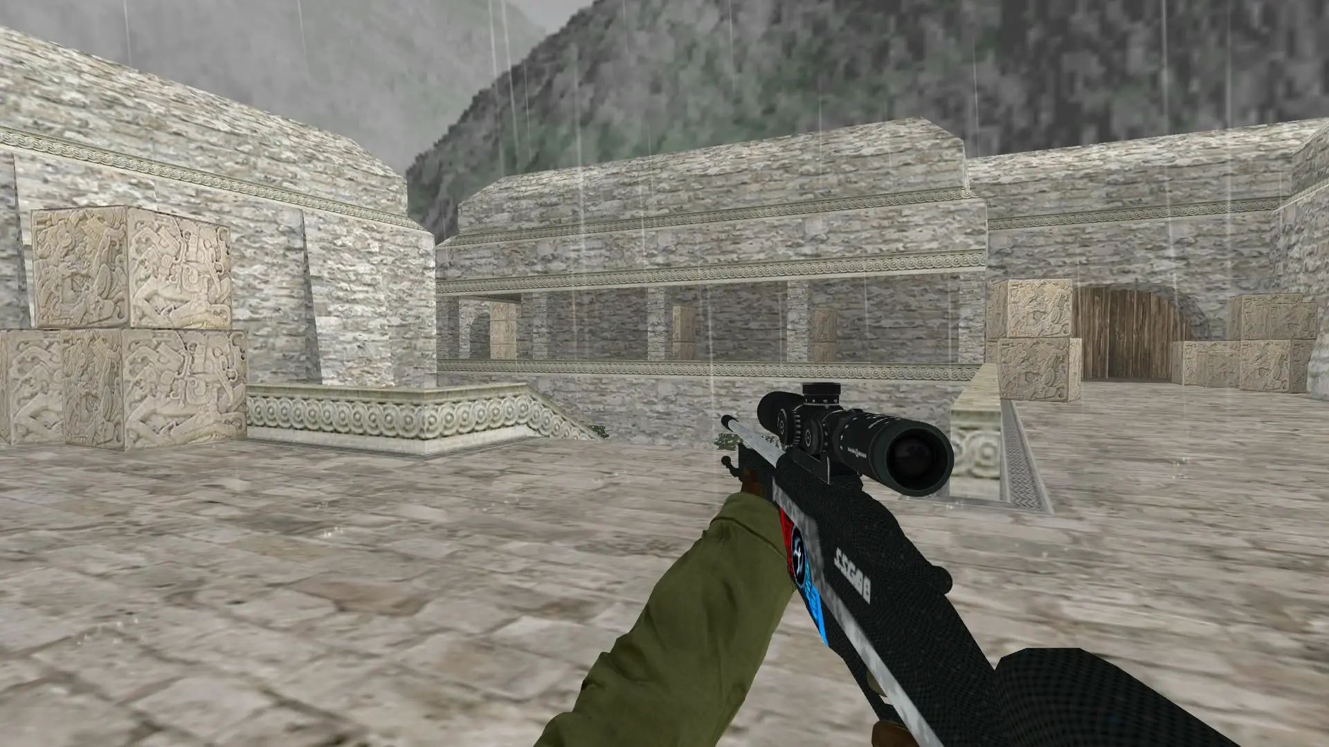 SSG 08 CT Power — de_aztec (first person)