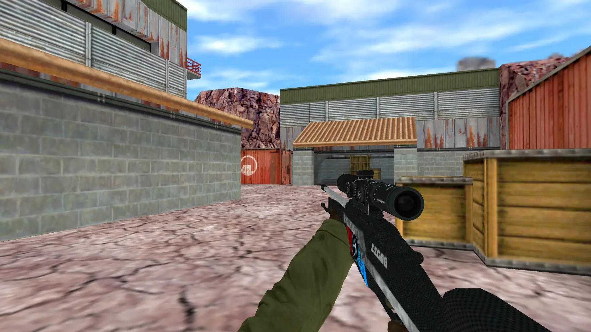 SSG 08 CT Power — de_nuke (first person)
