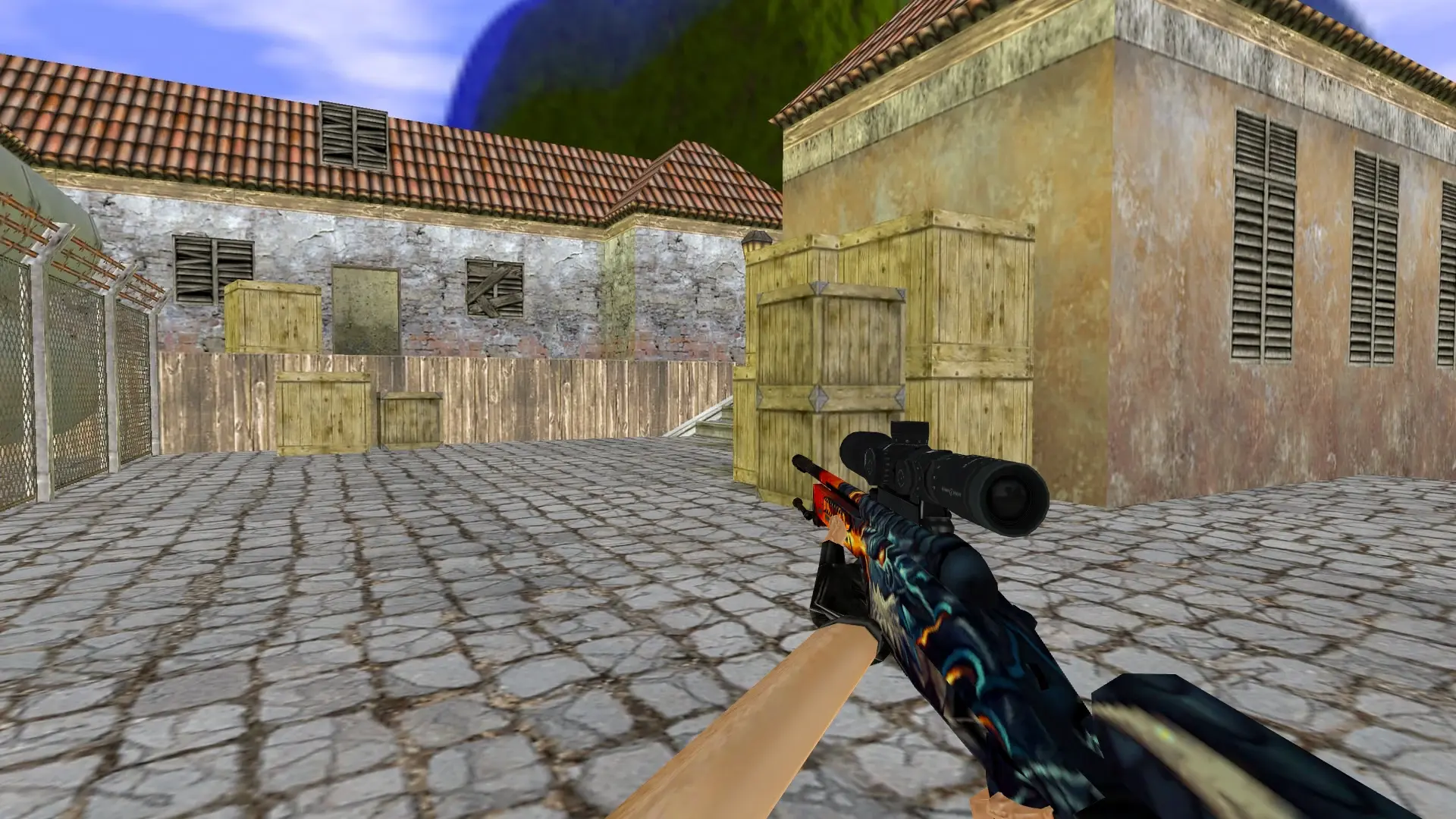 SSG 08 Dragonfire — de_inferno (first person)