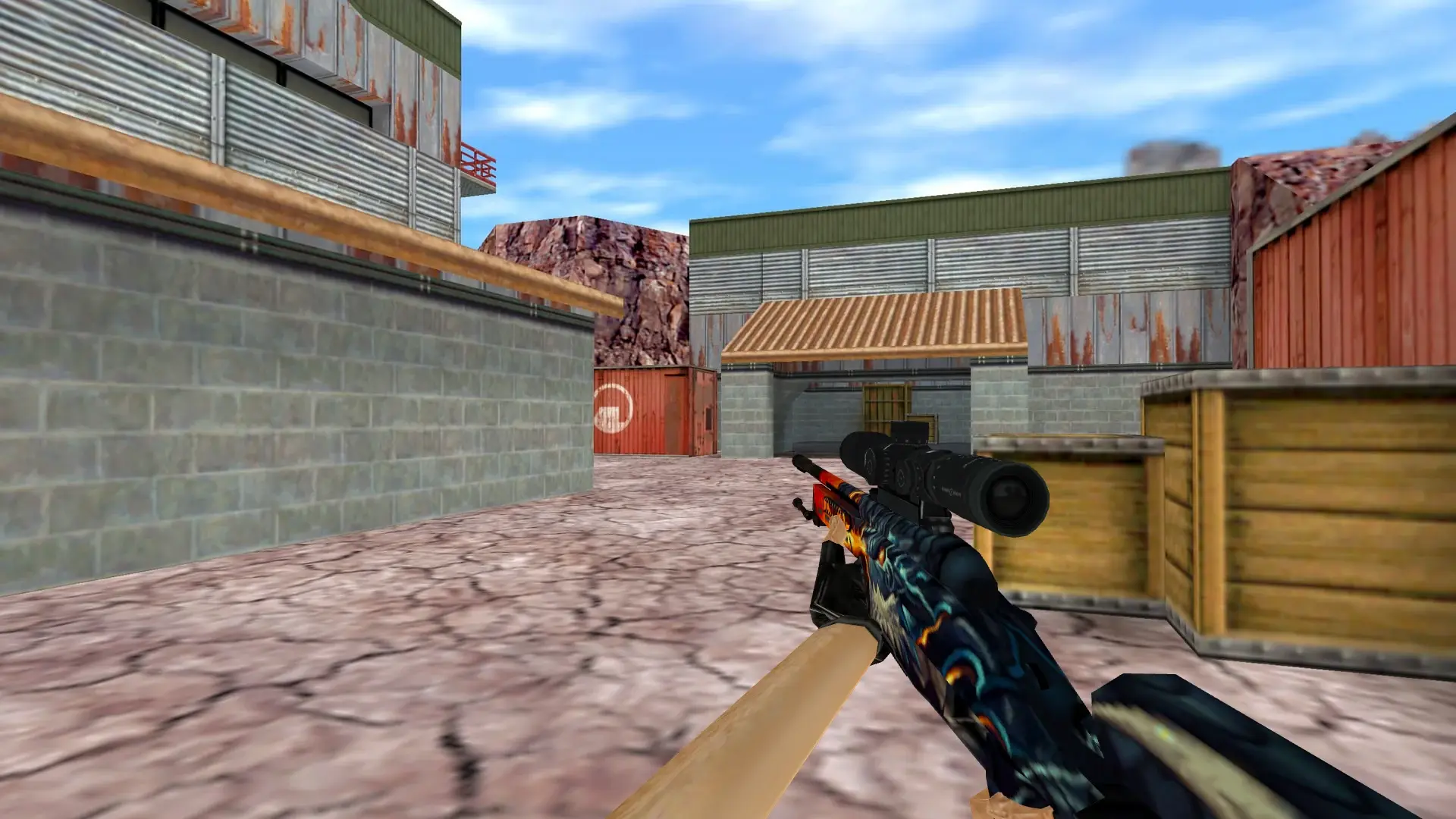 SSG 08 Dragonfire — de_nuke (first person)