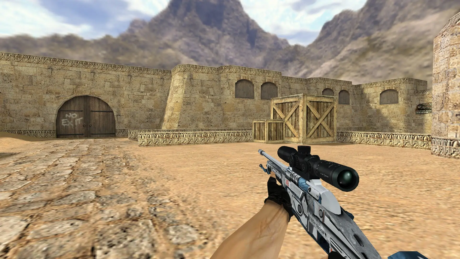 SSG 08 | Ghost Crusader — de_dust2 (first person)