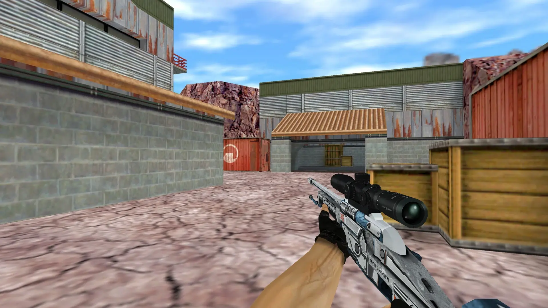 SSG 08 | Ghost Crusader — de_nuke (first person)