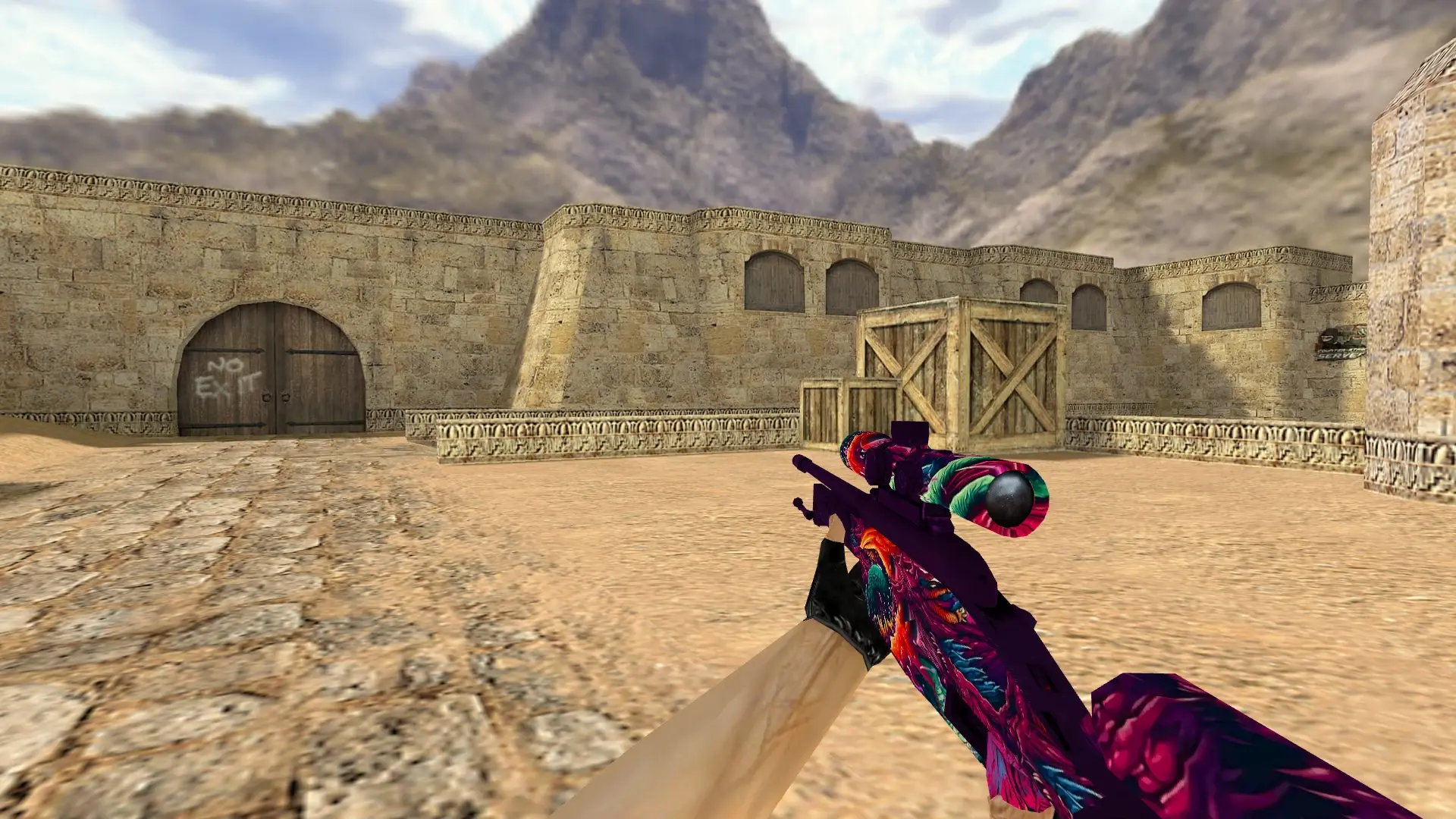 SSG 08 Hyper Beast — de_dust2 (first person)