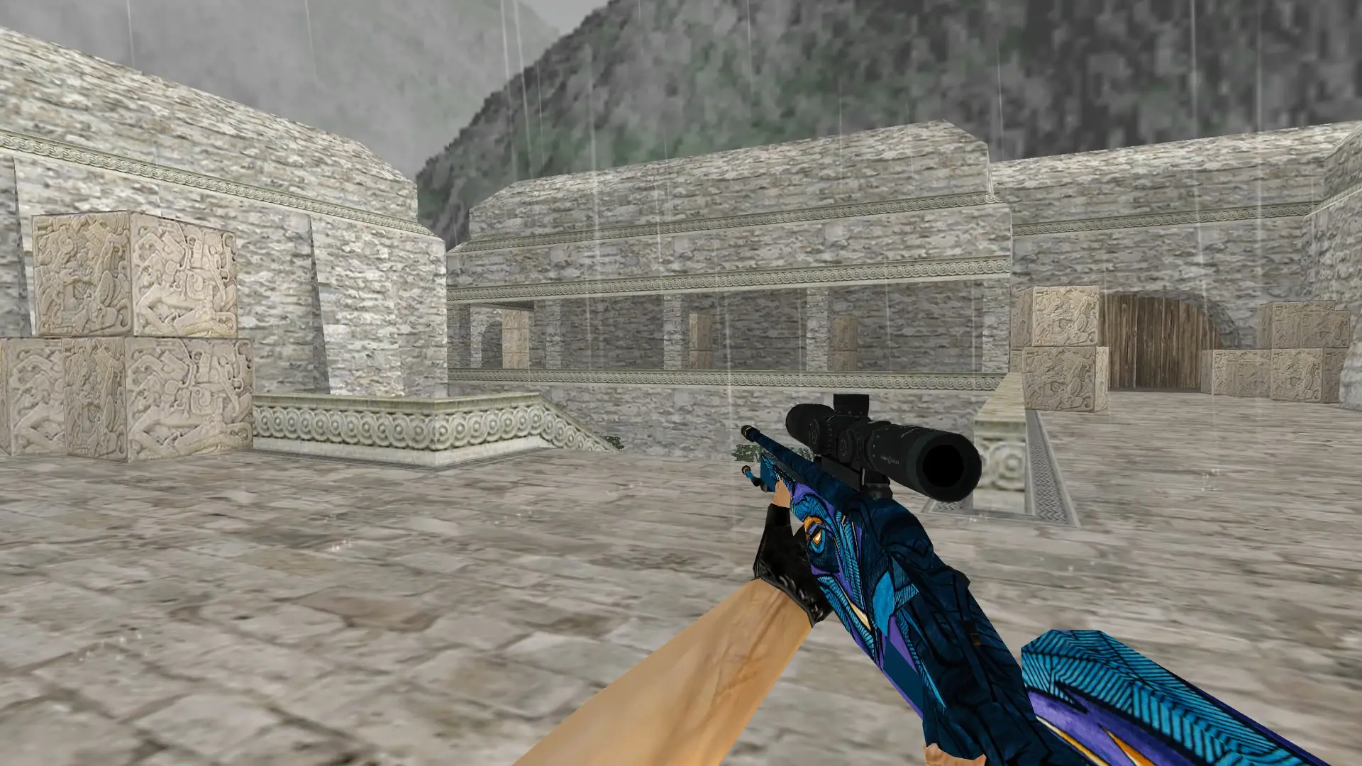 SSG 08 Mobius — de_aztec (first person)