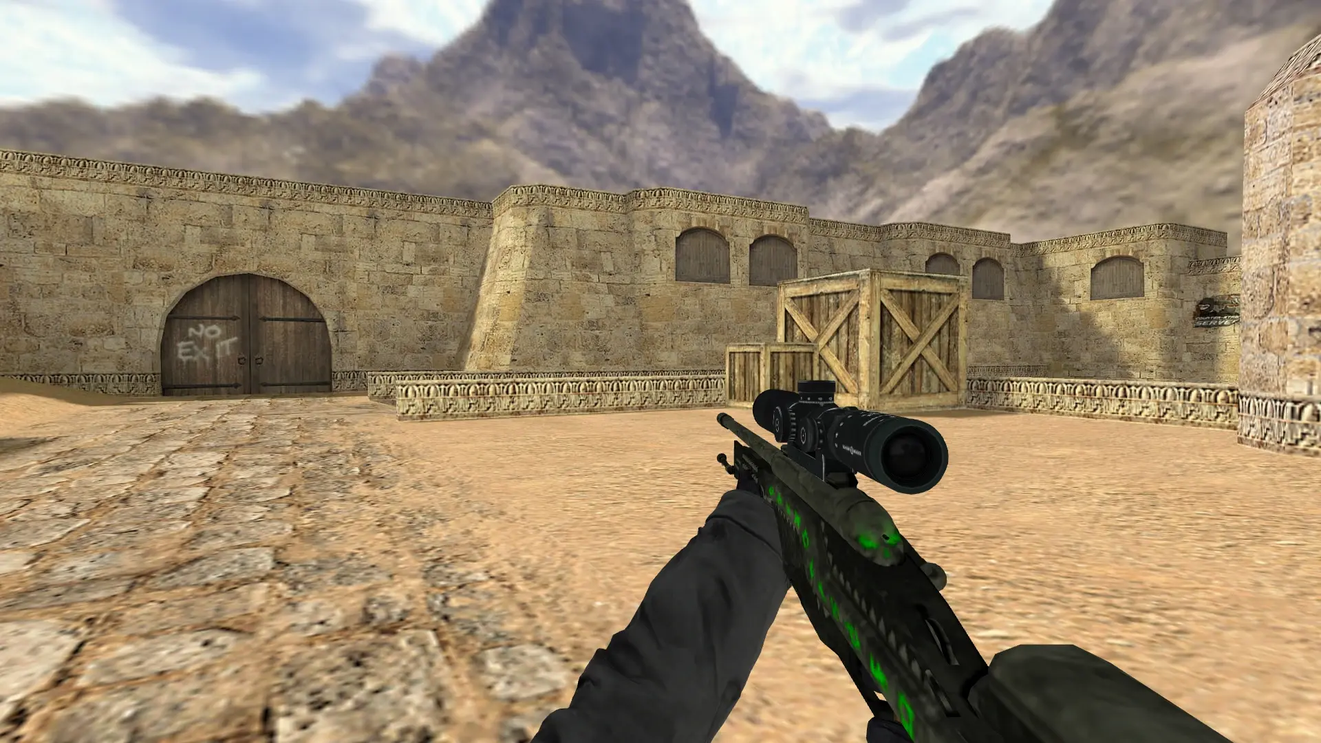 SSG 08 | Necropos — de_dust2 (first person)