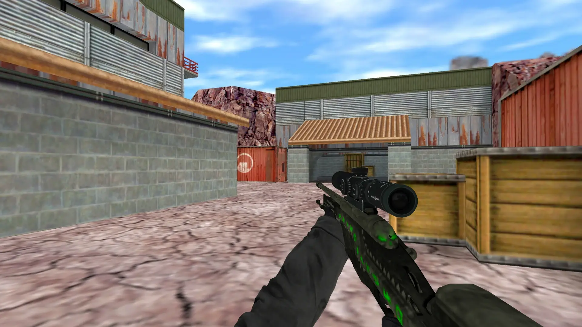 SSG 08 | Necropos — de_nuke (first person)
