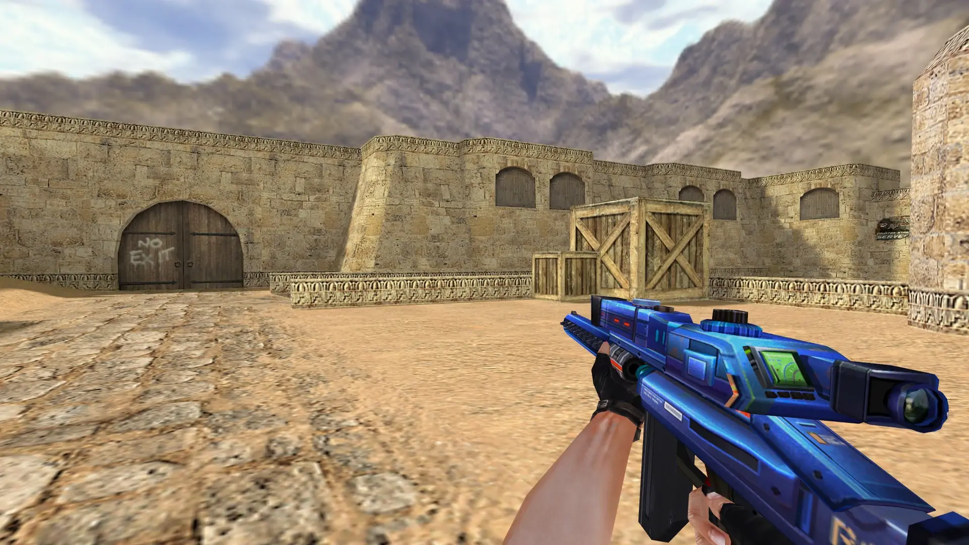 VSK Thunderbolt — de_dust2 (first person)