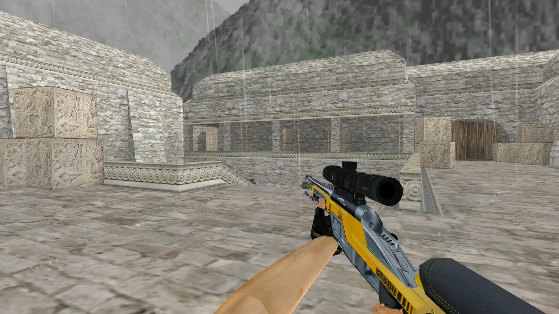 SSG 08 Supercharged — de_aztec (first person)
