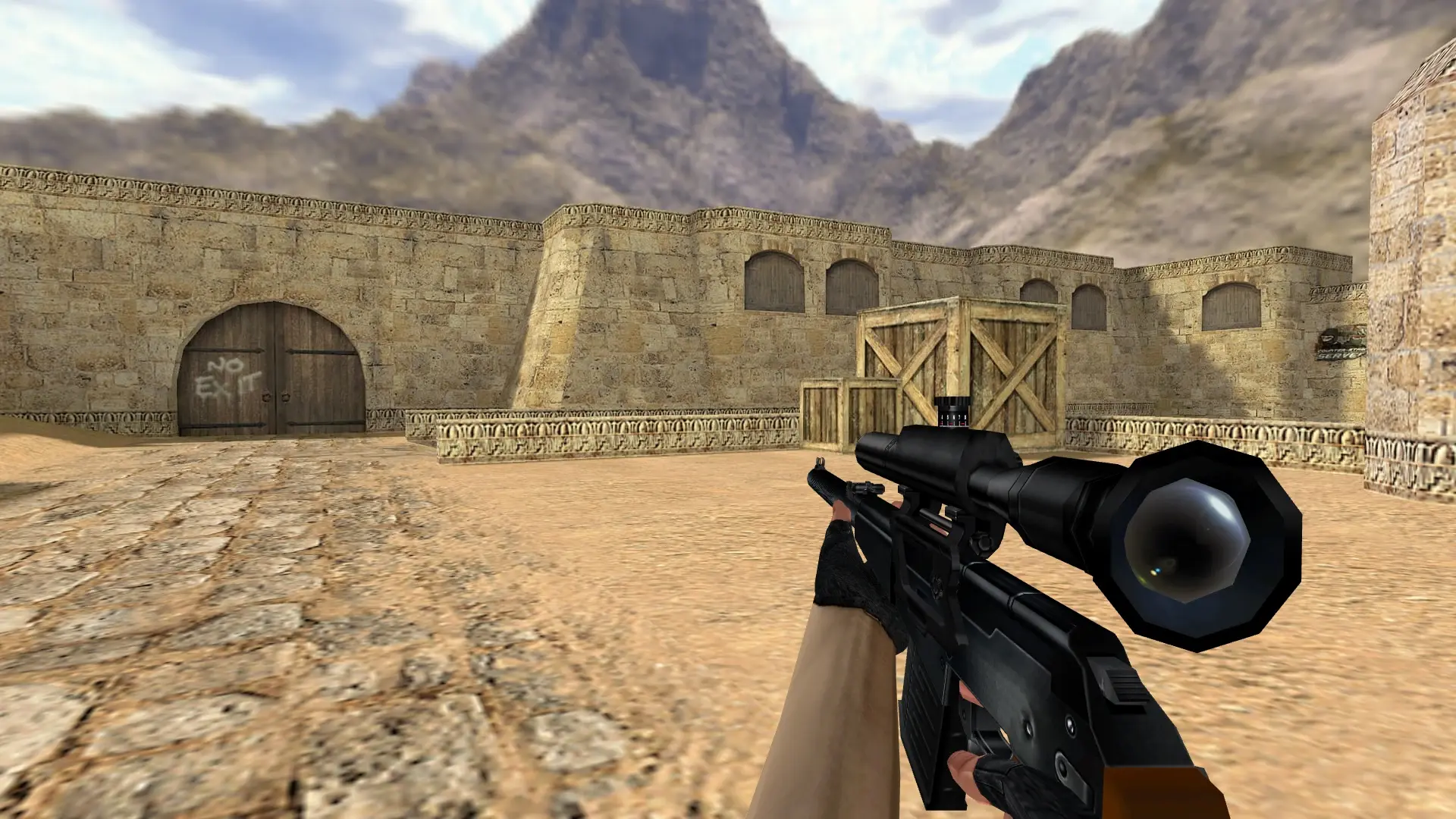 VSS Vintorez — de_dust2 (first person)