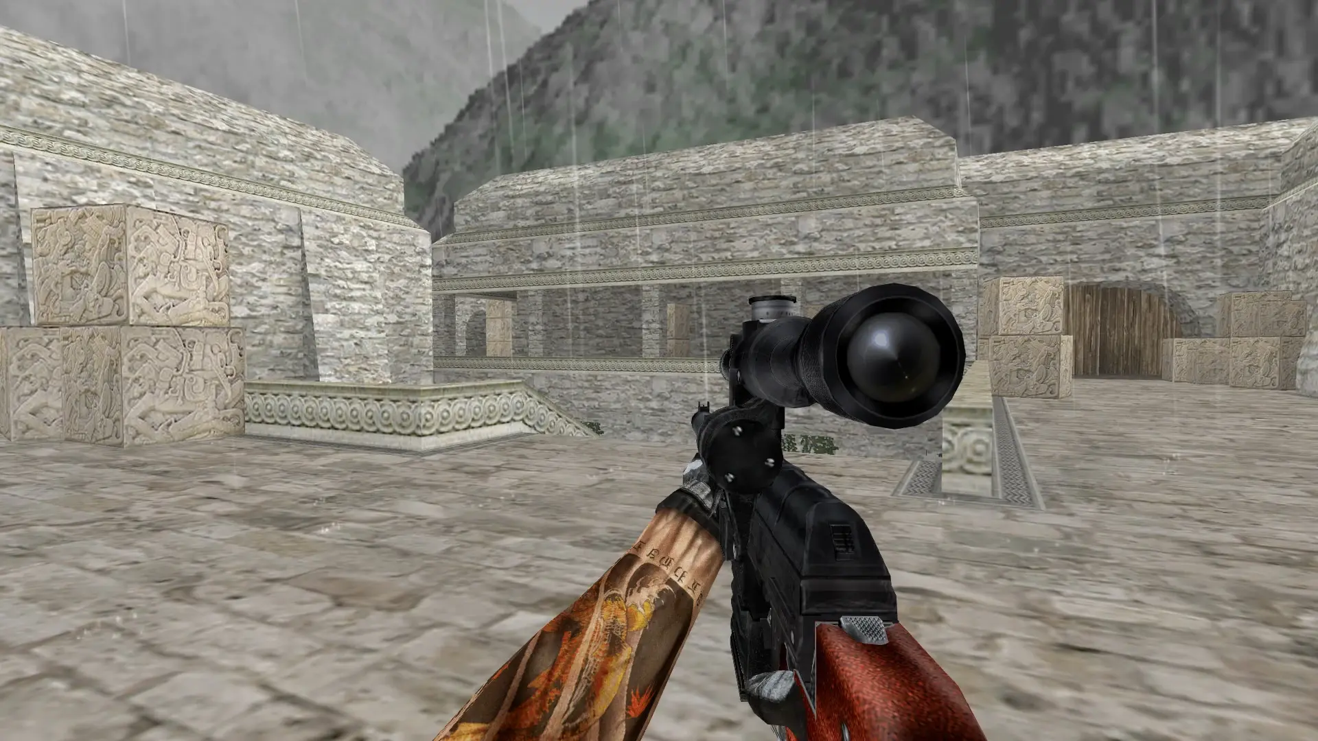 VSS Vintorez V2 — de_aztec (first person)