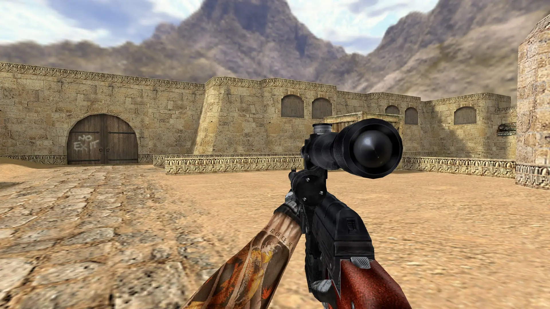VSS Vintorez V2 — de_dust2 (first person)