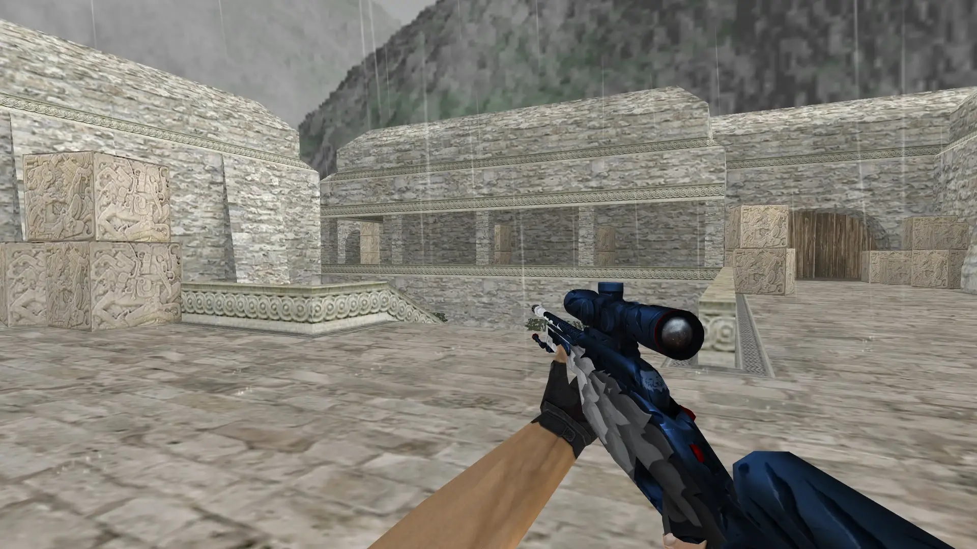 SSG 08 White Fang — de_aztec (first person)