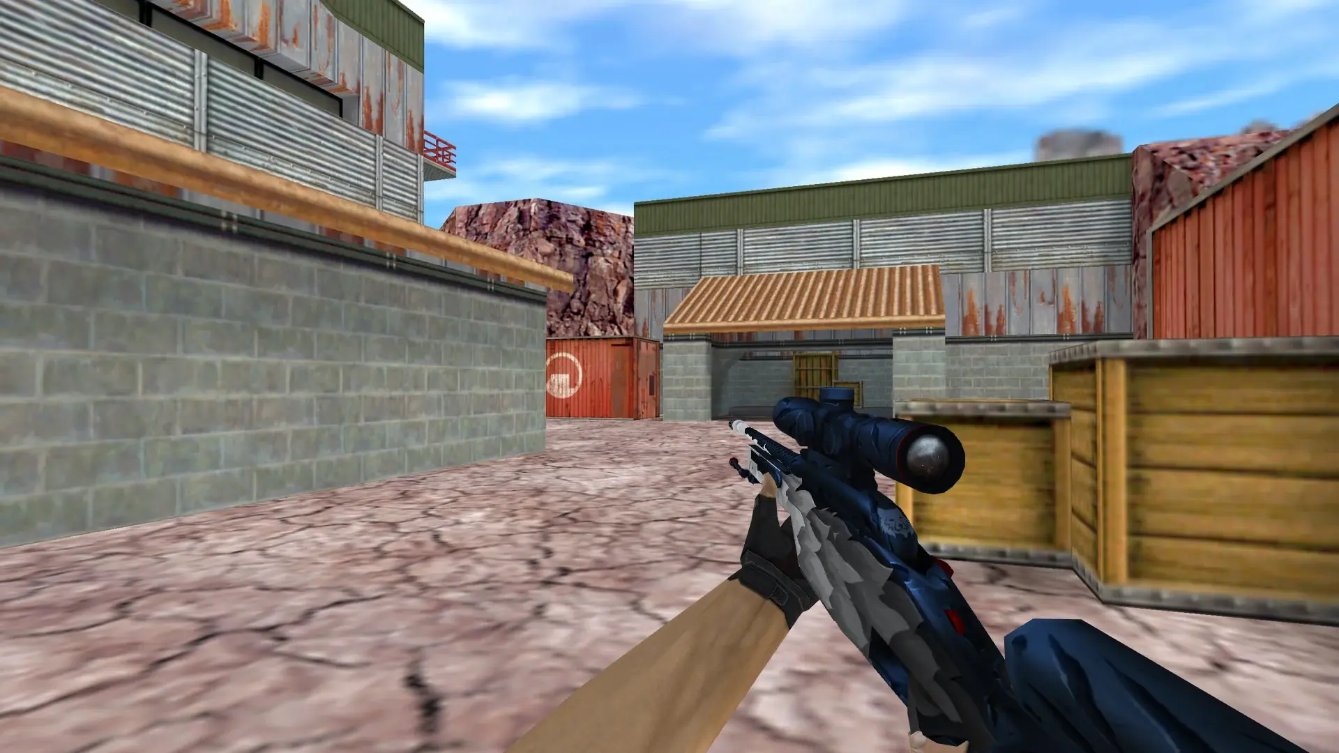 SSG 08 White Fang — de_nuke (first person)