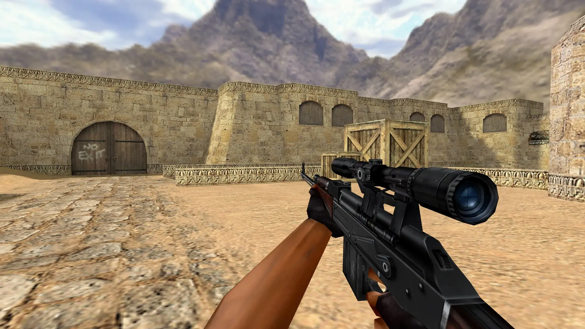 Zastava M76 — de_dust2 (first person)