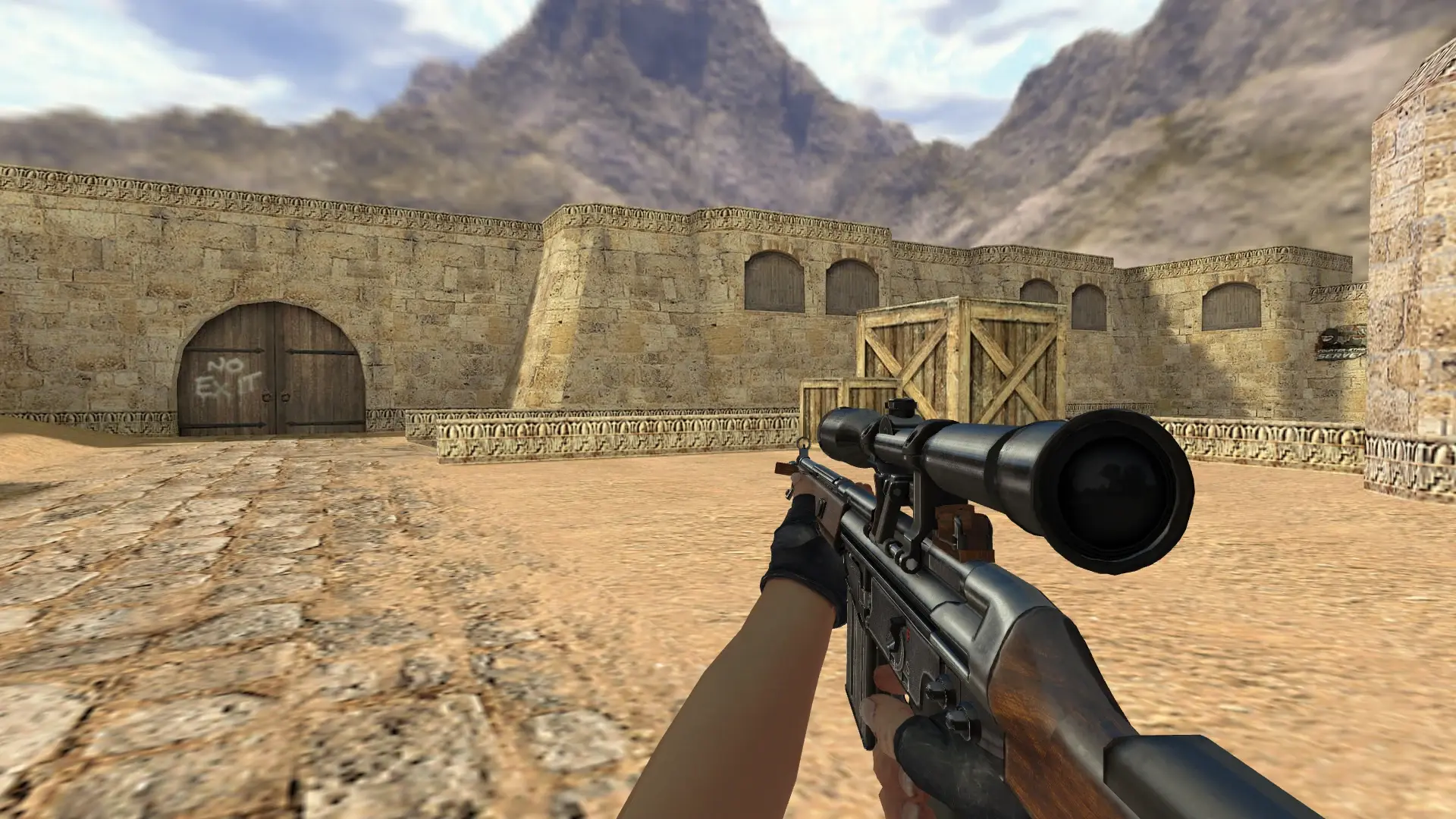 G3SG1 Hunter — de_dust2 (first person)