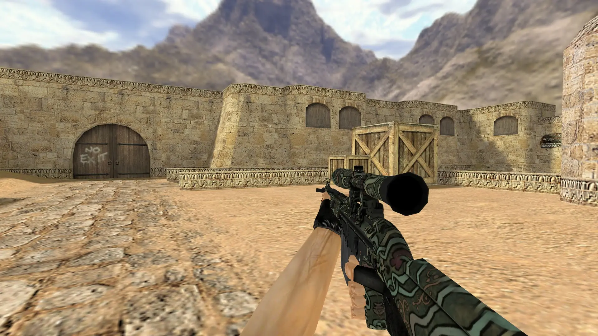 G3SG1 | New Roots — de_dust2 (first person)
