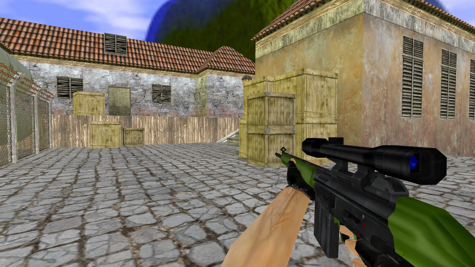 G3SG1 Olive — de_inferno (first person)