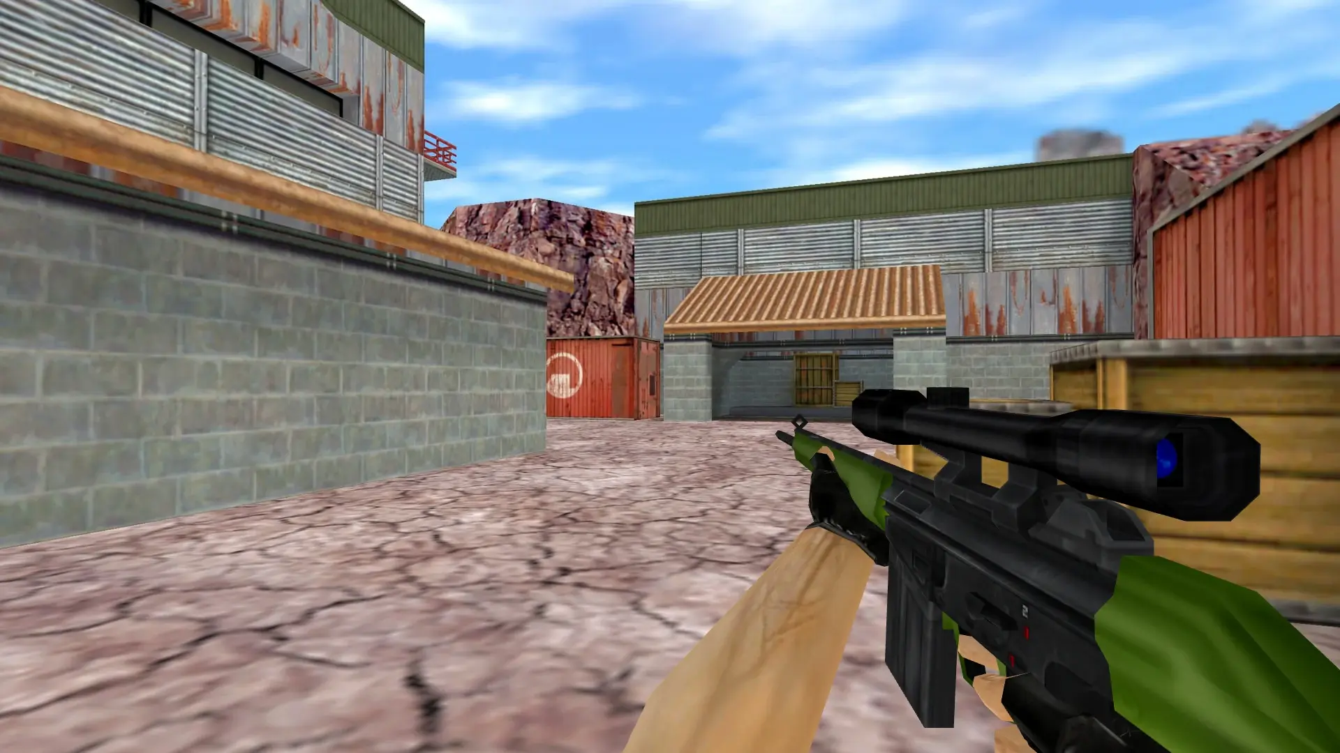 G3SG1 Olive — de_nuke (first person)
