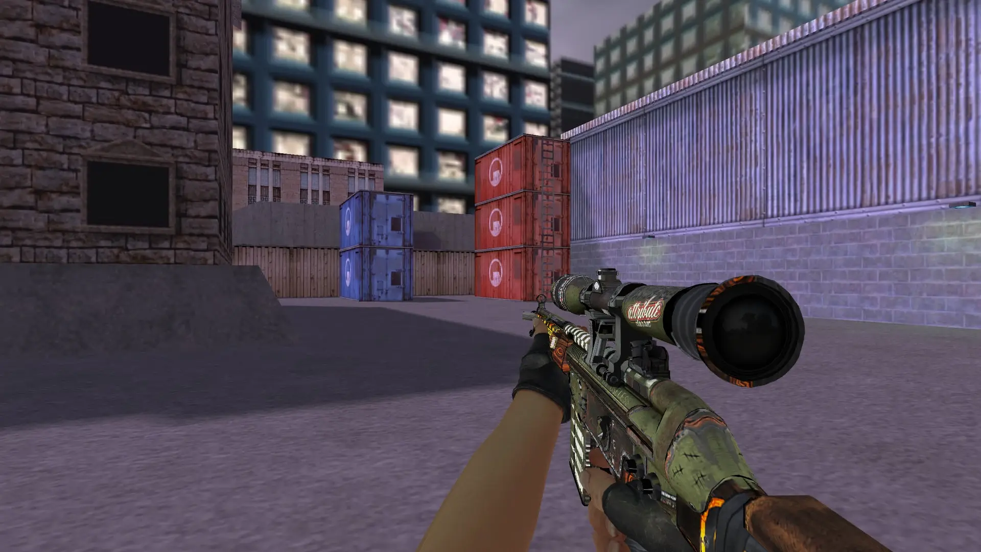 G3SG1 Savage — cs_assault (first person)