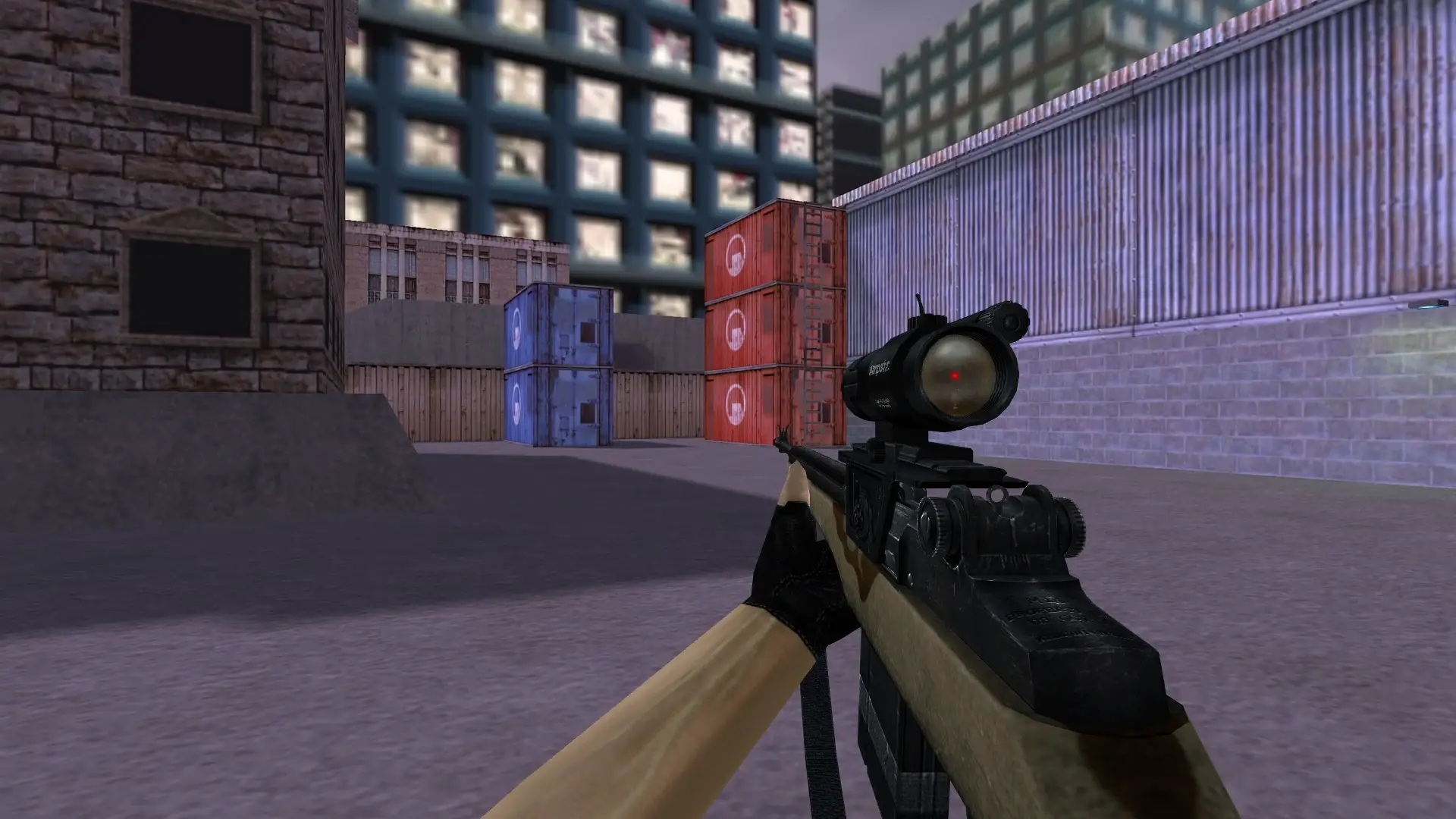 M14 — cs_assault (first person)