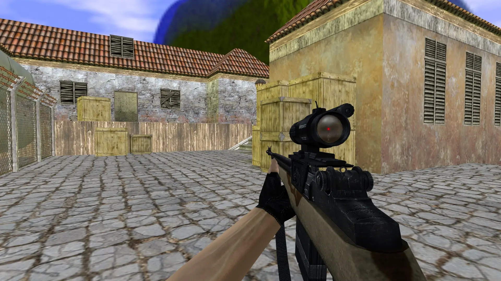 M14 — de_inferno (first person)