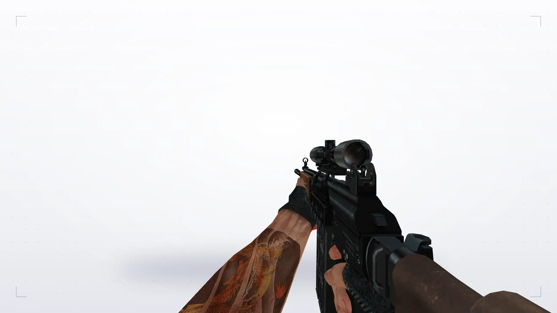 Scoped Galil — first person