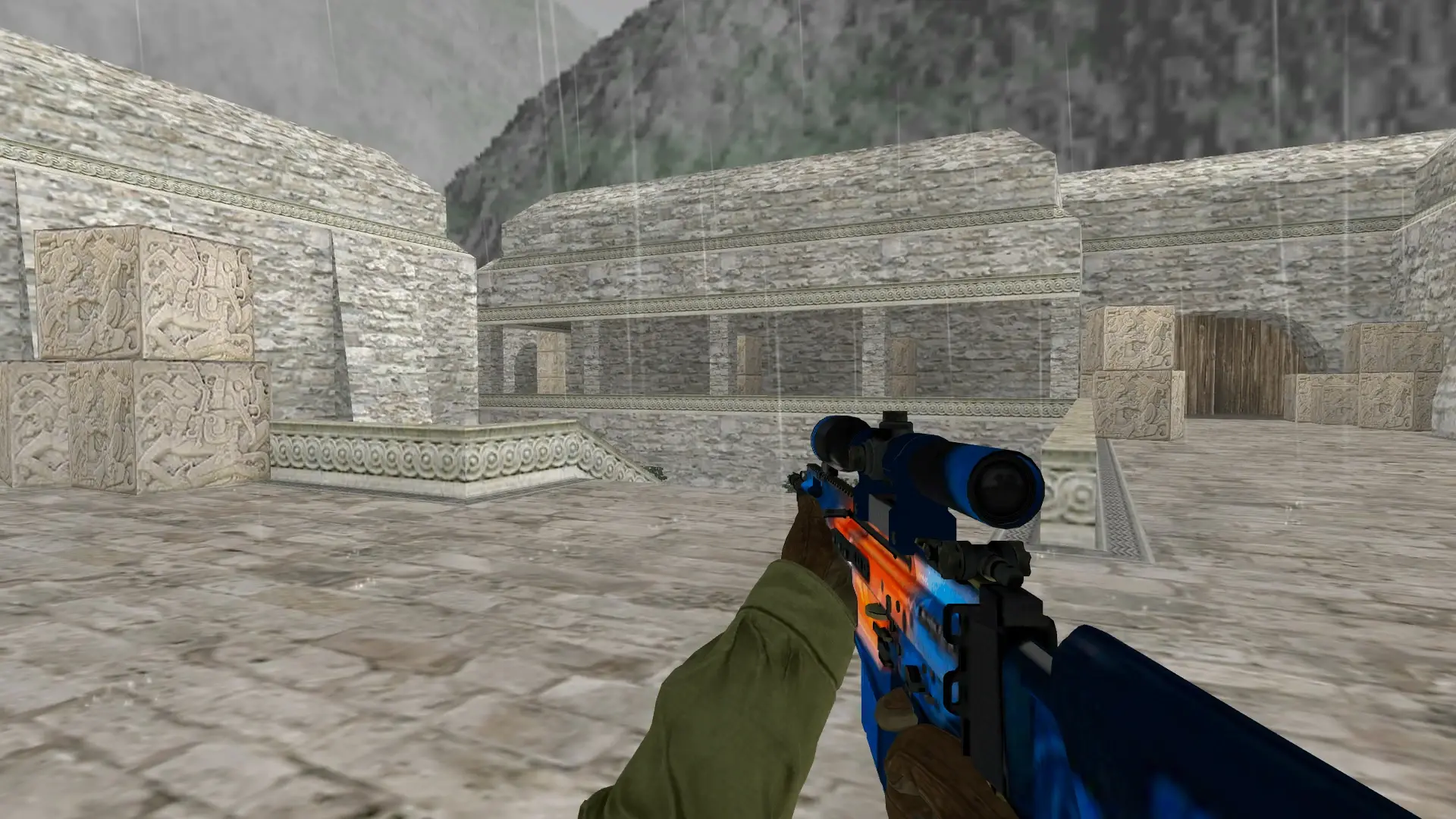SCAR-20 | Cardiac — de_aztec (first person)
