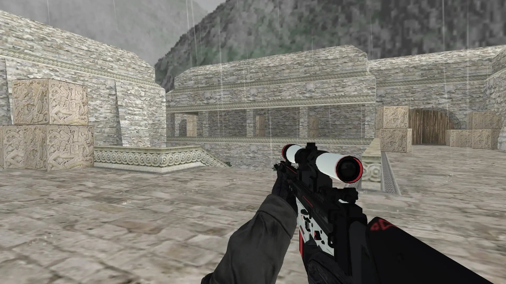 SCAR-20 | Cyrex — de_aztec (first person)