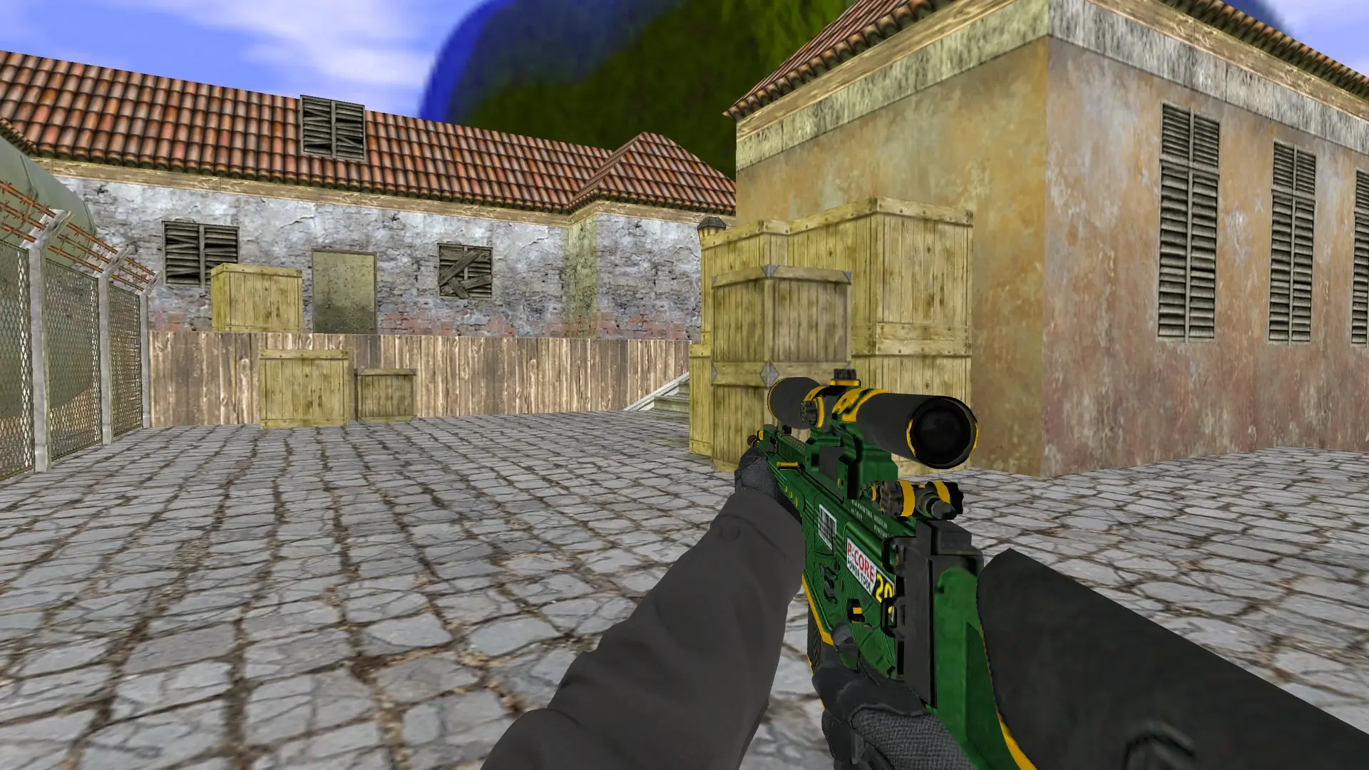SCAR-20 | Powercore — de_inferno (first person)