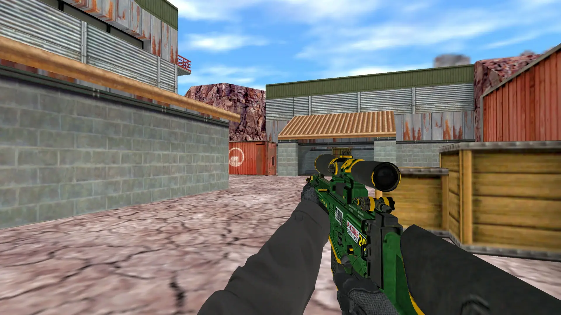 SCAR-20 | Powercore — de_nuke (first person)