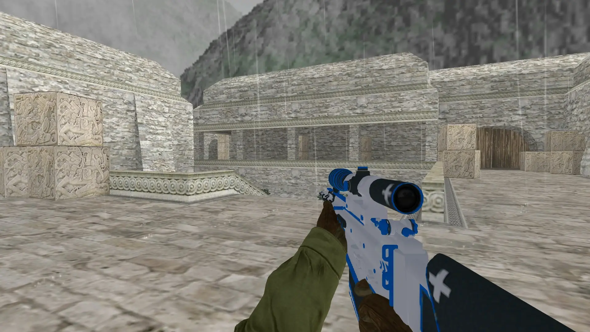 SCAR-20 Practitioner — de_aztec (first person)