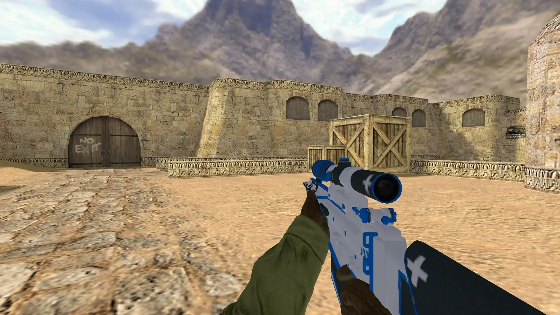 SCAR-20 Practitioner — de_dust2 (first person)