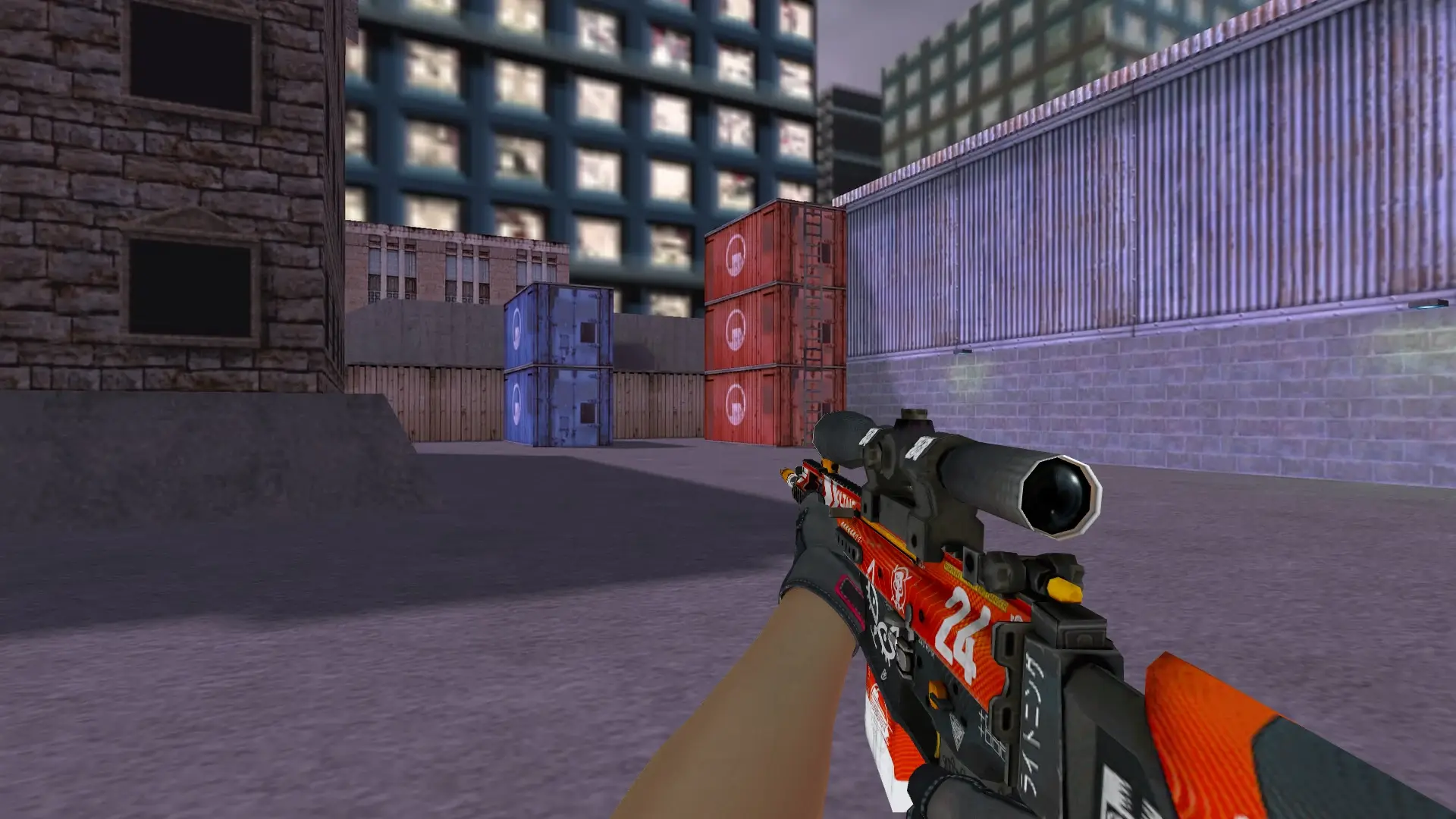 SG 550 Bloodsport — cs_assault (first person)
